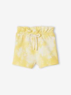 Babymode-Shorts-Mädchen Baby Sweat-Shorts, Batikmuster Oeko-Tex