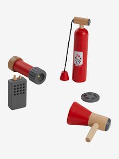 Spielzeug-Spielküchen, Tipis & Kostüme -Kostüme-Feuerwehr-Set, Holz FSC®