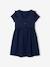 Musselin-Kleid, Schwangerschaft & Stillzeit Oeko-Tex - aquamarin+blau+marine+weiß - 16