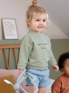 Babymode-Baby Sweatshirt, personalisierbar Oeko-Tex