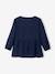 Bluse mit 3/4-Ärmel für Schwangerschaft und Stillzeit - blau - 2