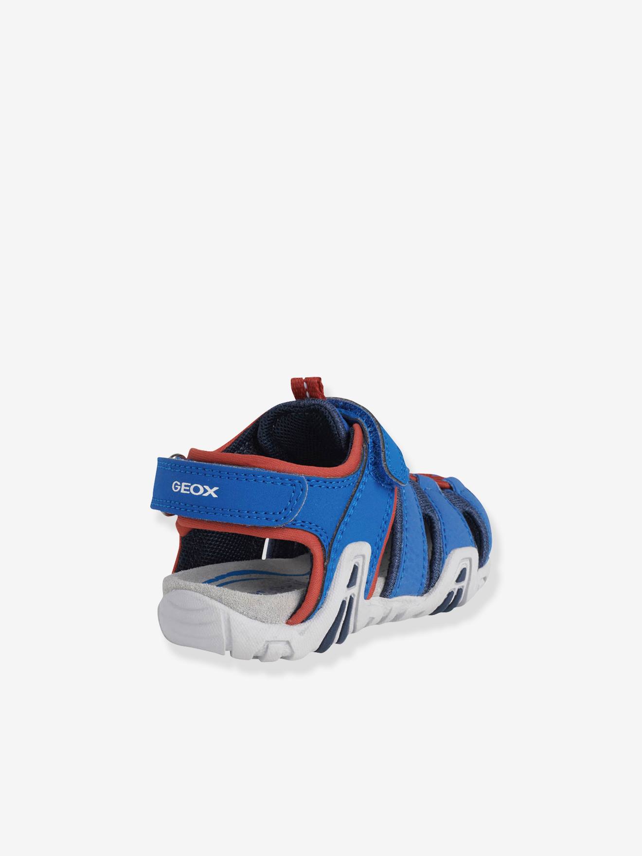 Geox Jungen Baby Sandalen „Kraze A“ GEOX in einfarbig hochblau