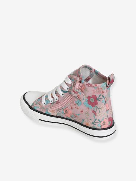 Mädchen Stoff-Sneakers - mehrfarbig geblümt - 3