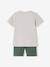 Jungen-Set: T-Shirt & Shorts, Leopard Oeko Tex® - khaki - 3