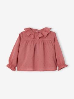 Babymode-Hemden & Blusen-Baby Bluse mit Kragen