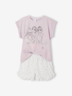 Maedchenkleidung-Schlafanzüge & Nachthemden-Kurzer Mädchen Schlafanzug Disney DIE EISKÖNIGIN