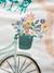 Kinder Bettwäsche-Set „Blumenfahrrad“ Oeko-Tex® - wollweiß/mehrfarbig - 9