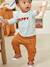 Sweathose für Jungen Baby  BASIC Oeko-Tex - dunkelrosa+graublau+graugrün+hellblau+hellgrau meliert+karamell+sand - 15