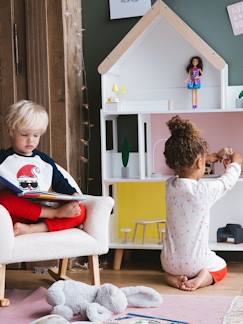 Spielzeug-Puppen-Anziehpuppen & Zubehör-Puppenhaus für Modepuppen aus Holz FSC