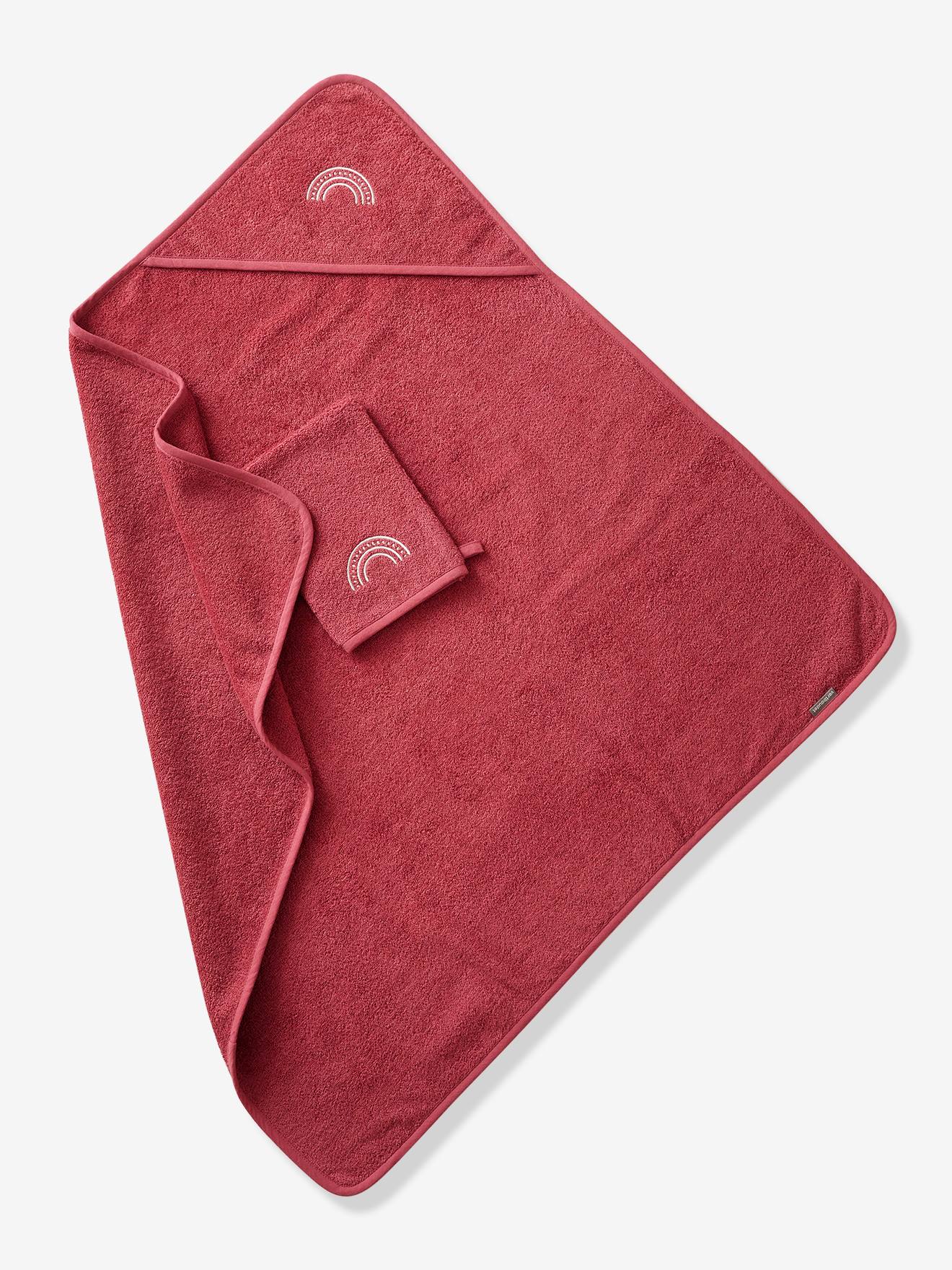 Thumbnail - Baby Kapuzenbadetuch & Waschhandschuh