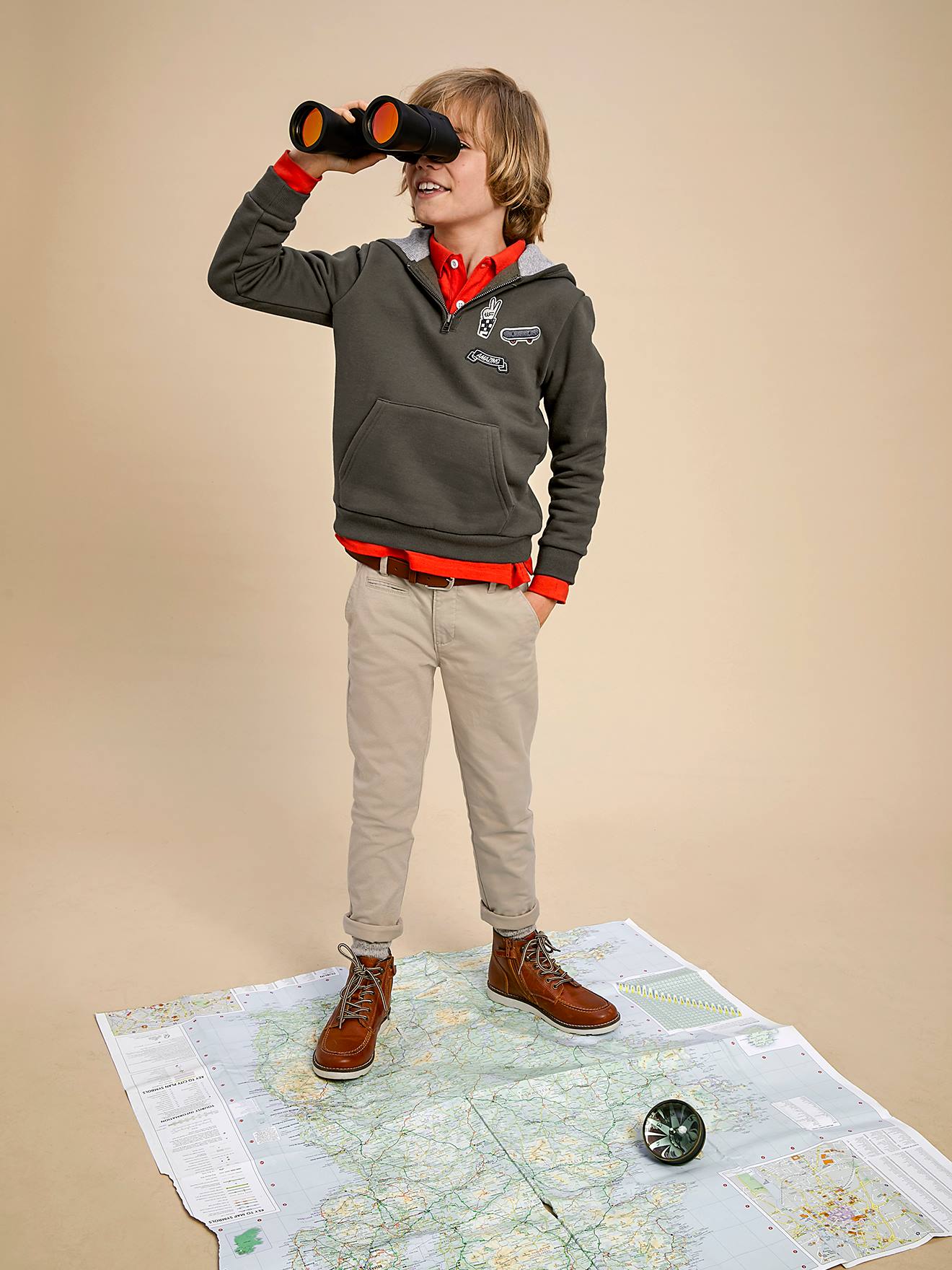 Thumbnail - Jungen Chinohose CYRILLUS