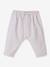Baby-Pluderhose aus Baumwollpikee - zartrosa - 1