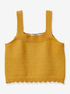 Maedchenkleidung-Pullover, Strickjacken & Sweatshirts-Mädchen-Top mit Trägern