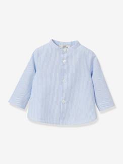 Babymode-Hemden & Blusen-Baby Festkleid CYRILLUS aus Halbleinen