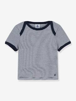 Babymode-Shirts & Rollkragenpullover-Shirts-Baby T-Shirt aus Bio-Baumwolle PETIT BATEAU