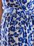 Kleid mit Bindegürtel, Schwangerschaft & Stillzeit - weiß/blau - 8