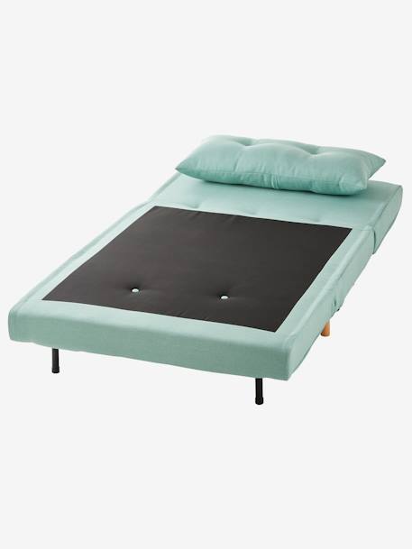 Kinderzimmer Schlafsessel „Loungefeeling“ - graugrün - 3