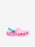 Baby Clogs „Classic Easy Icon Clog“ CROCS™ - marine/mehrfarbig bedruckt+rosa bedruckt - 7