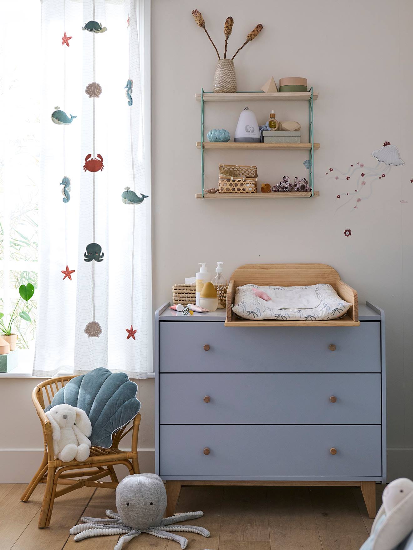 Thumbnail - Kinderzimmer Vorhang OZEAN