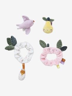 Spielzeug-Baby-Kuscheltiere & Stofftiere-Baby Rassel-Set aus Armband und Fußband „Provence“