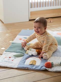 Dekoration & Bettwäsche-Babybettwäsche-Kuscheldecken & Tagesdecken-Baby Spieldecke „Lovely Farm“