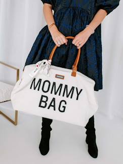 Babyartikel-Große Wickeltasche „Mommy Bag“, Teddyfleece CHILDHOME