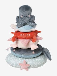 Spielzeug-Baby-Kuscheltiere & Stofftiere-Weicher Baby Stapelturm „Ozean“