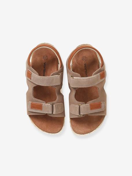 Jungen Sandalen - grau+marine+taupe - 19