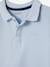 Jungen Poloshirt, kurze Ärmel Oeko Tex - grau meliert+hellblau+marine+rot+weiß - 6