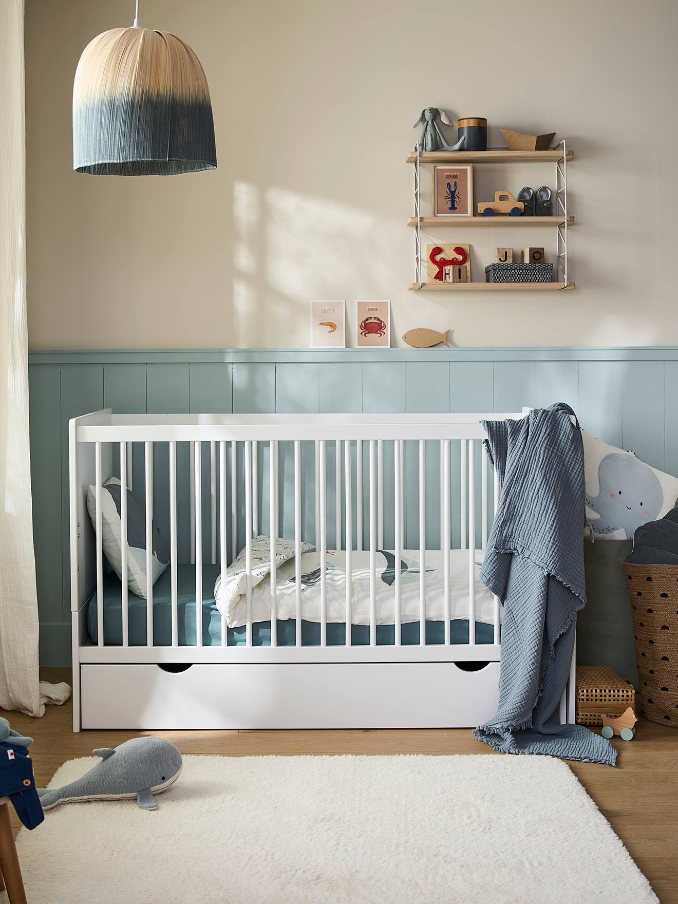 Mitwachsendes Babybett HOLIDAYS 70x140 cm