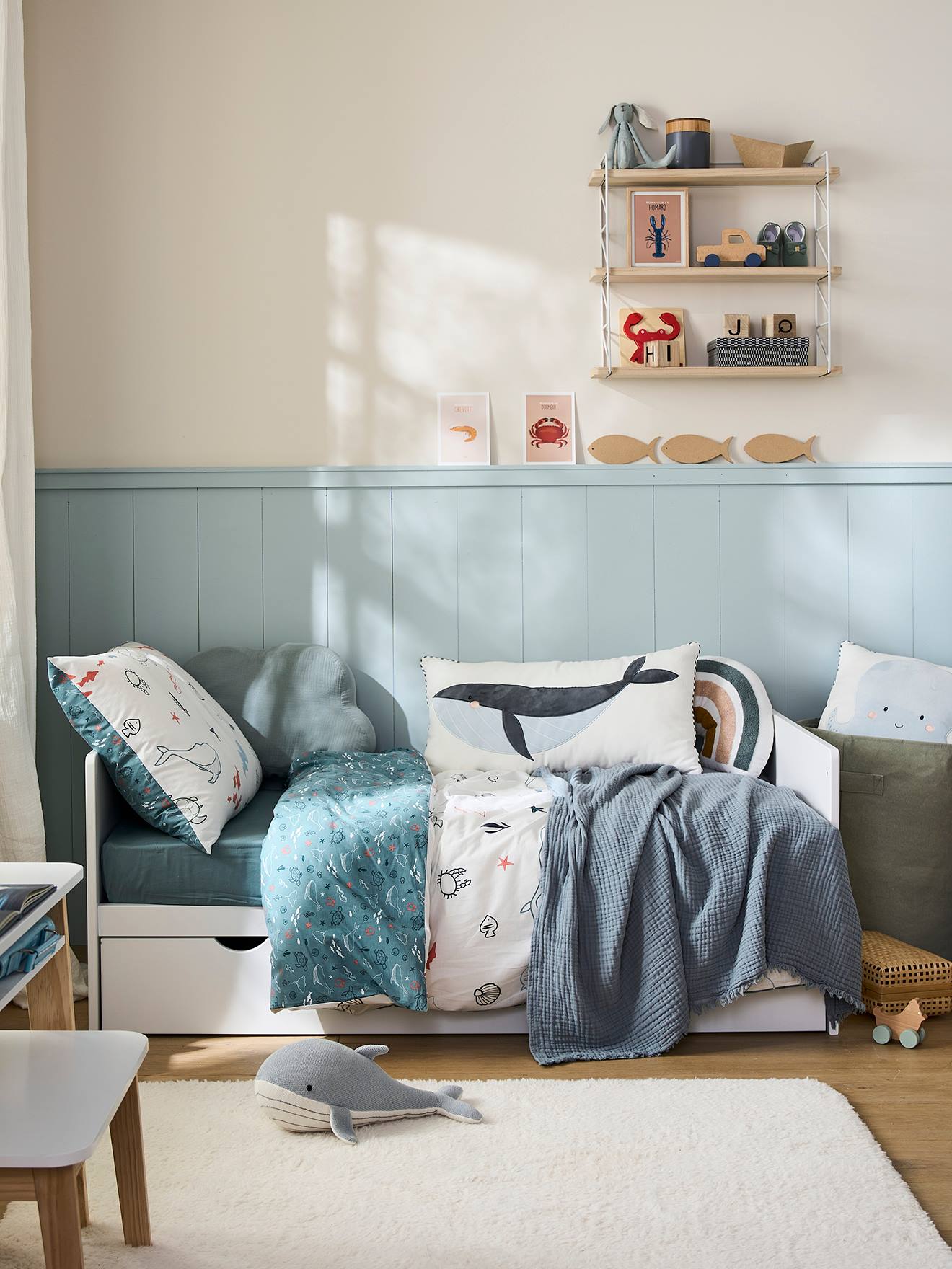 Thumbnail - 3-in-1-Kombibett HOLIDAYS vom Babybett zum Kinderbett 70x140cm