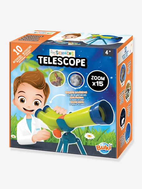 Kinder Teleskop MINI SCIENCES BUKI grün 1