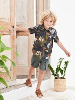 Jungenkleidung-Shorts & Bermudas-Junge Shorts mit Schlupfbund Oeko-Tex