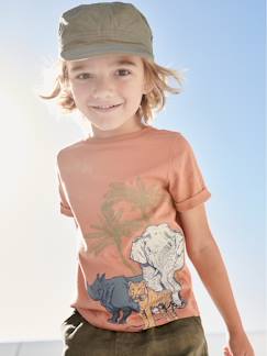 Jungenkleidung-Jungen T-Shirt mit Dschungeltieren Oeko Tex®