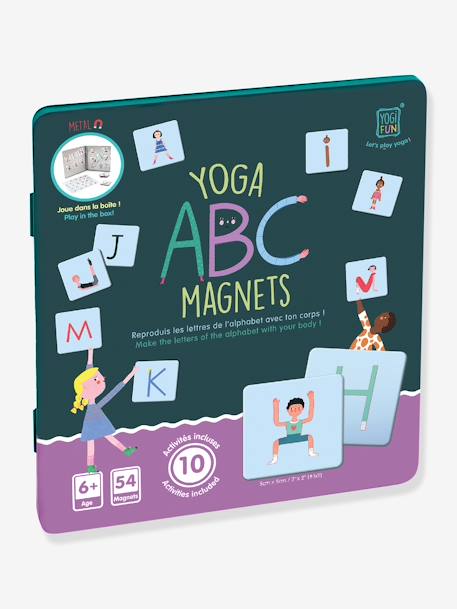 Kinder Buchstaben-Magnete „ABC Yoga Magnets“ BUKI - blau - 4