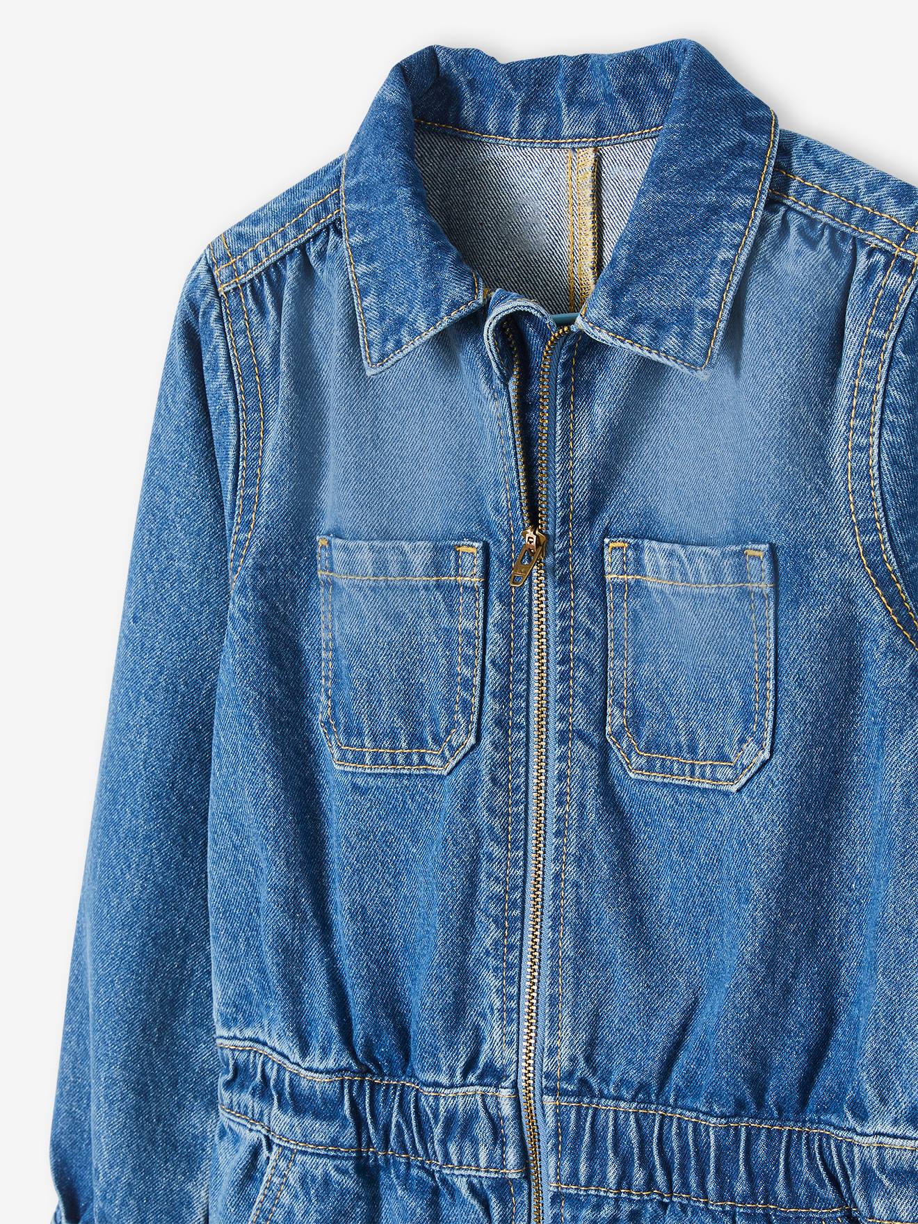 Thumbnail - Mädchen Denim-Jumpsuit