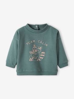 Babymode-Pullover, Strickjacken & Sweatshirts-Sweatshirts-Baby Sweatshirt mit Tier-Print Oeko Tex®