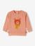 Mädchen Baby Sweatshirt mit Tiermotiv - altrosa+aquamarin+ziegel - 10