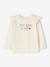 Mädchen Baby Shirt  Oeko-Tex - graublau+weiß+wollweiß+zartrosa - 11