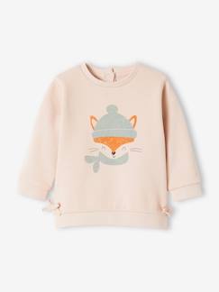 Babymode-Pullover, Strickjacken & Sweatshirts-Mädchen Baby Sweatshirt mit Tiermotiv BASIC