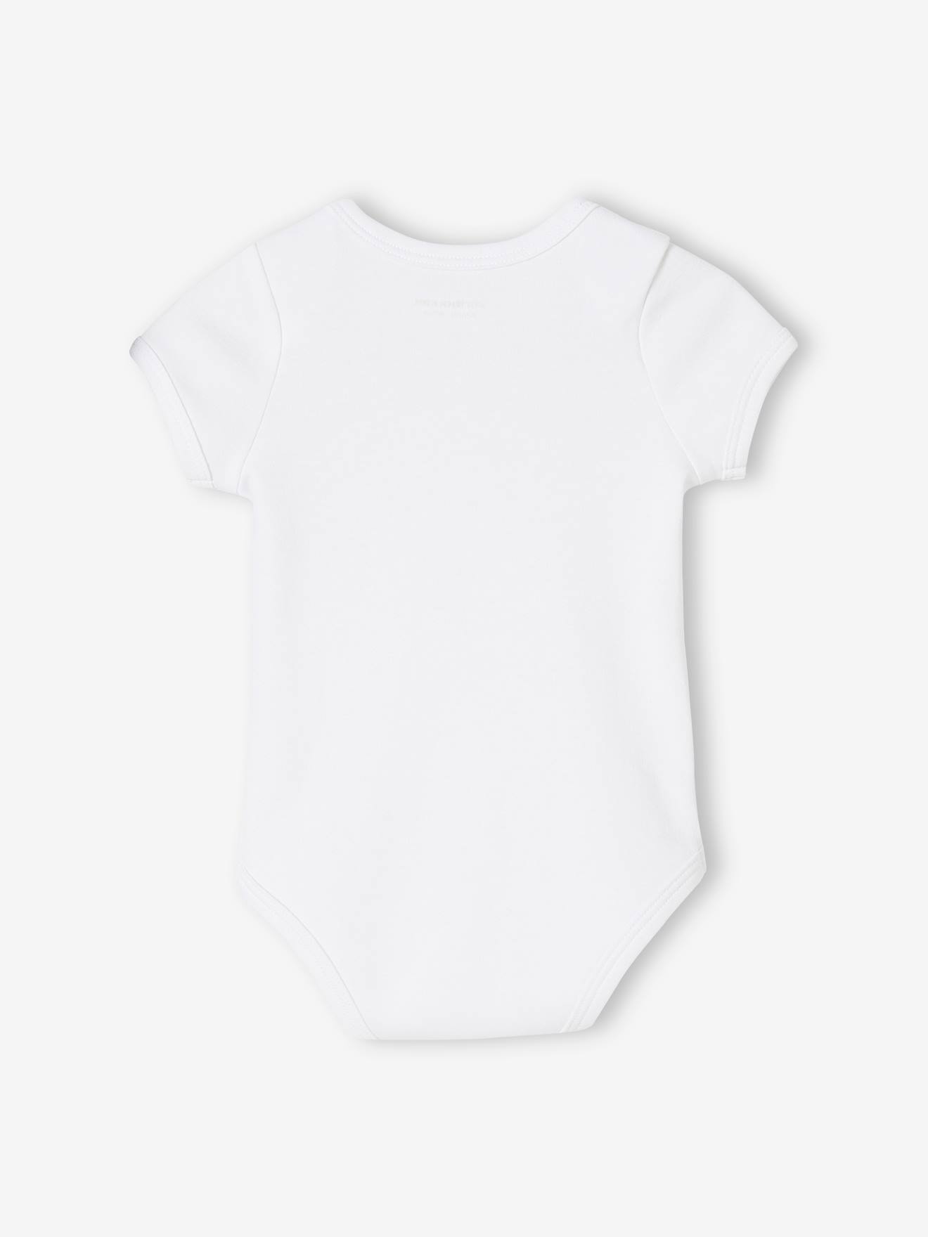 Thumbnail - 5er-Pack Baby Kurzarm-Bodys in Schlupfform BASIC