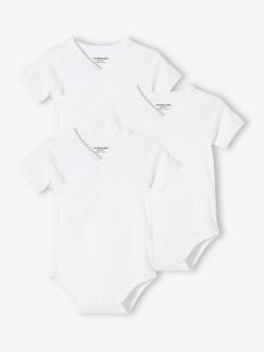 Babymode-Bodys-3er-Pack Neugeborenen-Bodys aus Bio-Baumwolle, Kurzarm