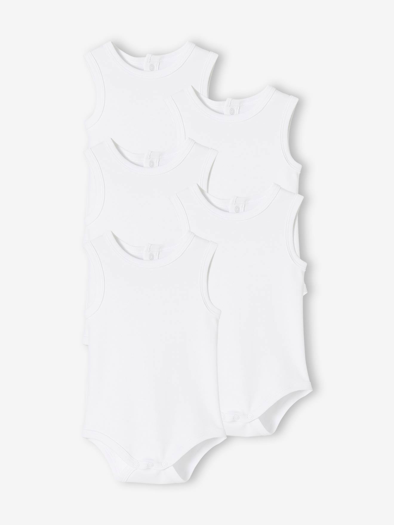 5er-Pack Baby Trägerbodys