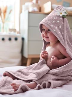 Babymode-Baby Kapuzenbadetuch „Provence“, personalisierbar