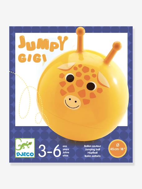 Hüpfball DJECO - orange - 2
