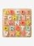 Kinder Buchstaben-Puzzle, Holz FSC - mehrfarbig+rosa - 8