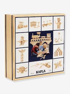 Spielzeug-Miniwelten, Konstruktion & Fahrzeuge-Konstruktionsspiele-Konstruktions-Set mit 100 Holzplättchen KAPLA