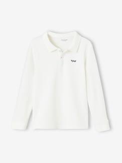 Jungenkleidung-Shirts, Poloshirts & Rollkragenpullover-Jungen Poloshirt, lange Ärmel BASIC