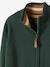 Jungen Cardigan, Stehkragen - anthrazit meliert+blau meliert+hellbraun+tanne+wollweiß meliert+ziegel - 15