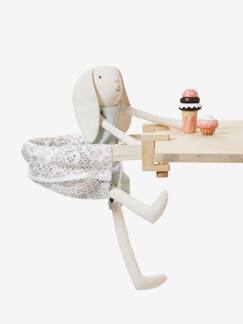 Spielzeug-Puppen-Puppen-Tischsitz, Stoff/Holz FSC®